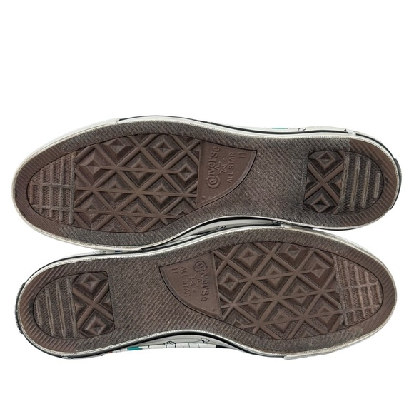 Men's Converse All Star Chuck Taylor Hi 'Crowd' High Top Sneakers Black | Sz 11 - Picture 13 of 15